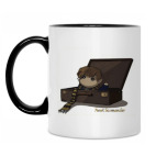 Кружка двухцветная