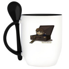 Кружка с ложкой