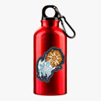 Металлическая бутылка 400 мл UV-DTF