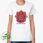 Женская футболка органик