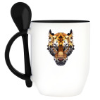 Кружка с ложкой