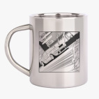 Кружка металлическая