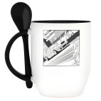 Кружка с ложкой