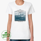 Женская футболка органик