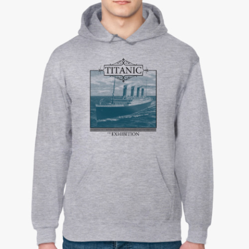 Толстовка худи с принтом Titanic-Exhibition