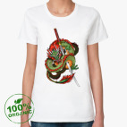 Женская футболка органик