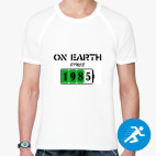 Мужская спортивная футболка