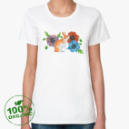 Женская футболка органик