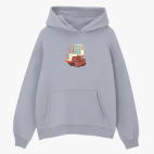 Толстовка худи оверсайз