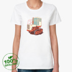 Женская футболка органик