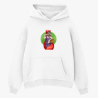 Толстовка худи оверсайз