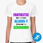 Женская спортивная футболка