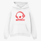 Толстовка худи оверсайз