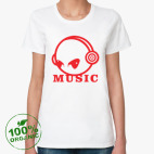 Женская футболка органик