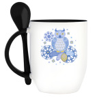 Кружка с ложкой