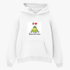 Толстовка худи оверсайз