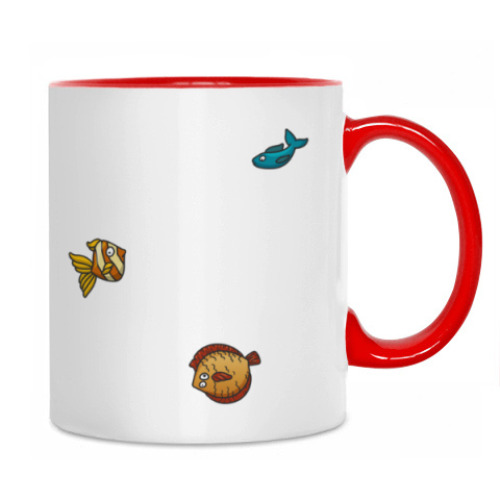 Кружка с принтом Sea time