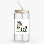 Банка с бамбуковой крышкой