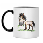 Кружка двухцветная