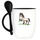 Кружка с ложкой