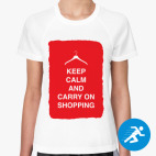 Женская спортивная футболка