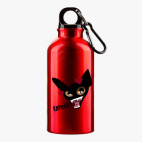 Металлическая бутылка 400 мл UV-DTF