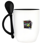 Кружка с ложкой