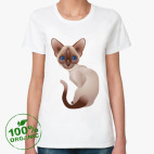 Женская футболка органик