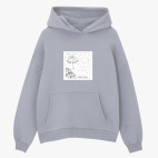 Толстовка худи оверсайз