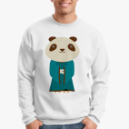 Панда в кимоно