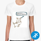 Женская спортивная футболка