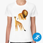 Женская спортивная футболка