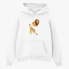 Толстовка худи оверсайз