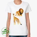 Женская футболка органик