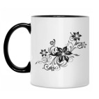 Кружка двухцветная