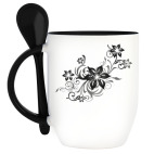 Кружка с ложкой