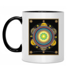 Кружка двухцветная