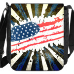 Американский флаг. Гранж.