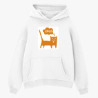 Толстовка худи оверсайз