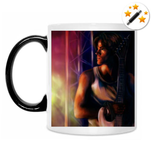 Кружка-хамелеон с принтом Сэм