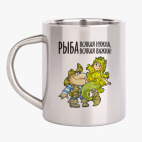 Кружка металлическая