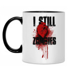 Кружка двухцветная