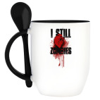 Кружка с ложкой