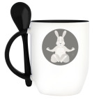 Кружка с ложкой