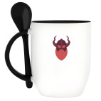 Кружка с ложкой