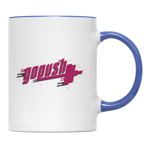 Кружка с принтом жми