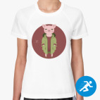 Женская спортивная футболка