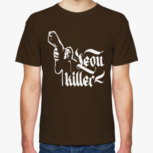 Футболка с принтом Leon
