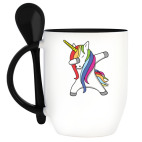 Кружка с ложкой