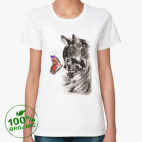 Женская футболка органик